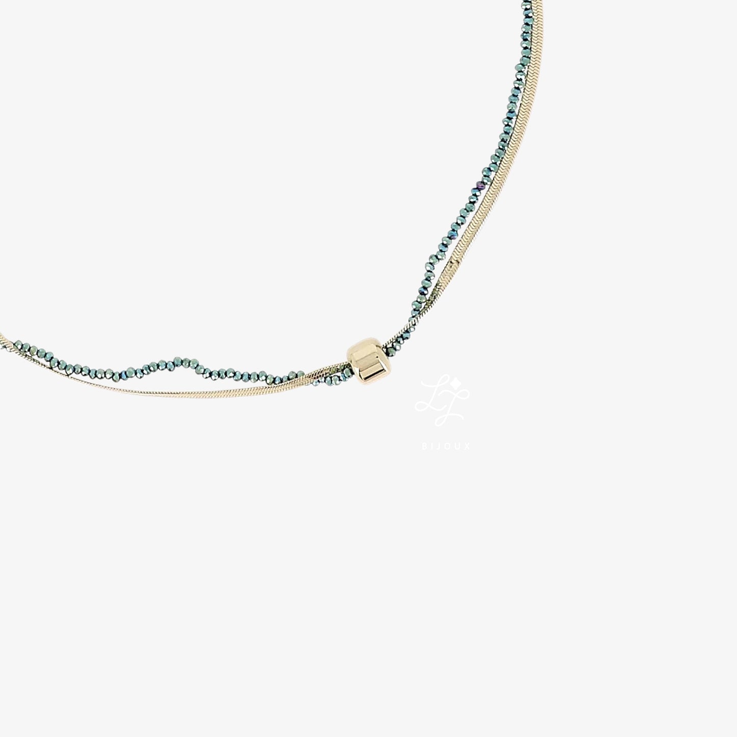 ADINA Collier Deux Rangs