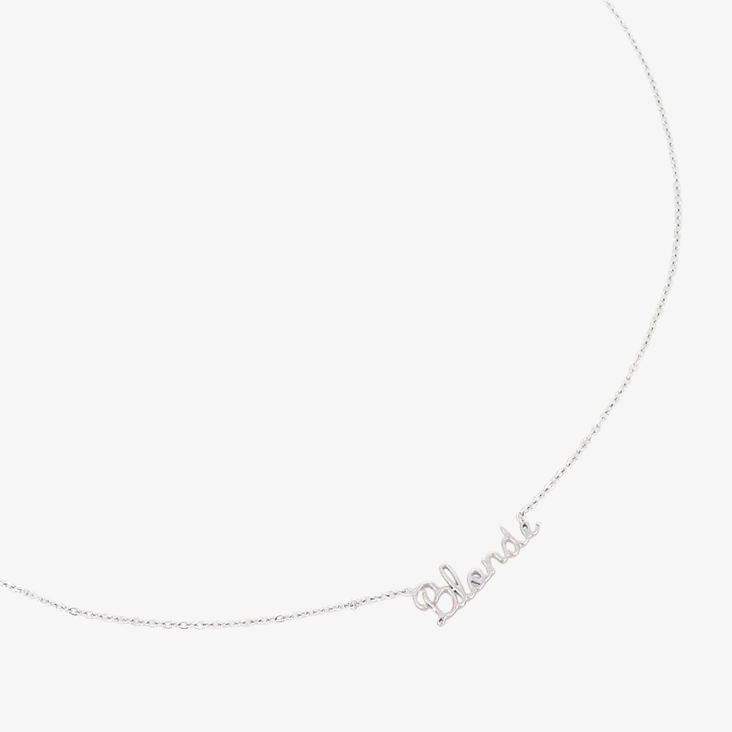 Collier EMILIA- Acier inoxydable avec pendentif "BLONDE" / L'AMIE LILY BIJOUX