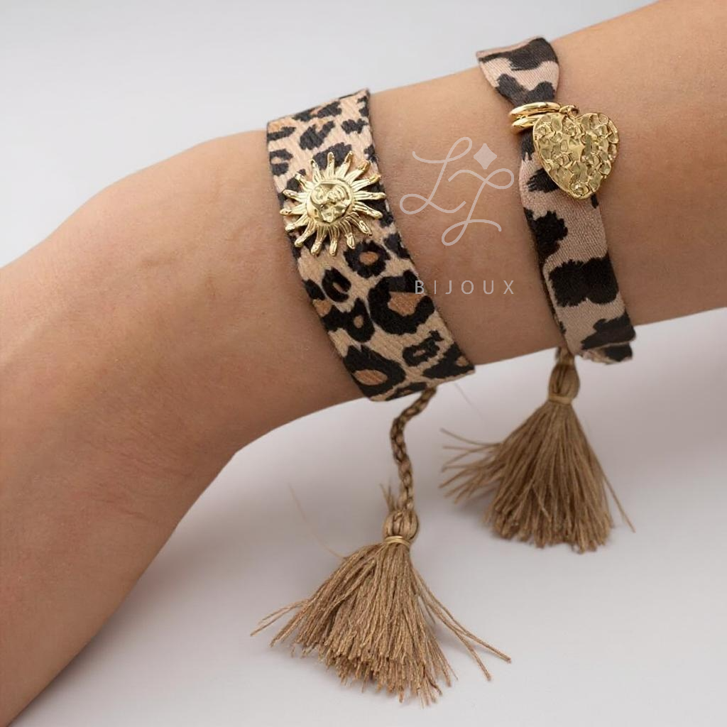 AURÉLIA Bracelet Léopard